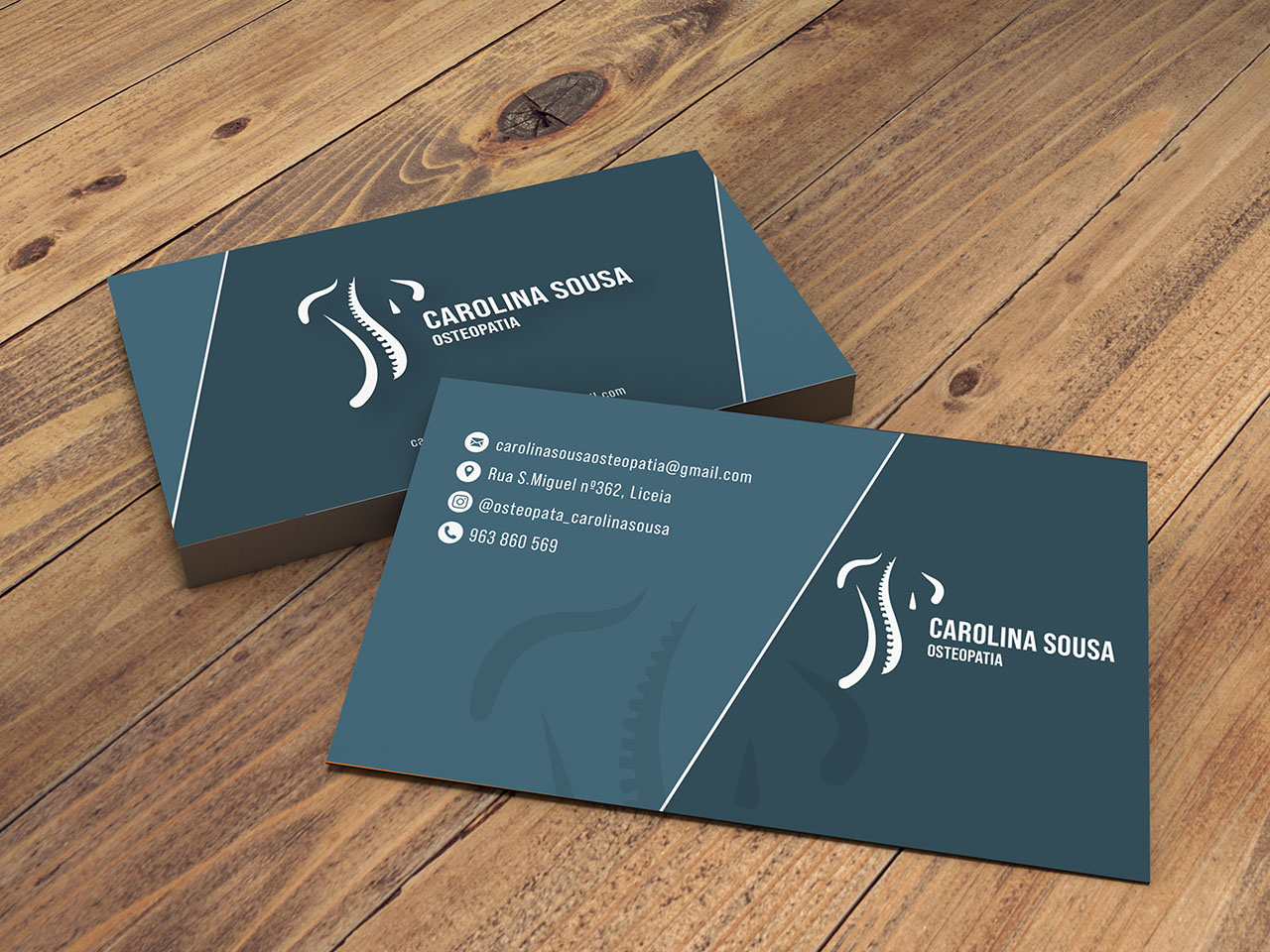 Opçao cartão visita